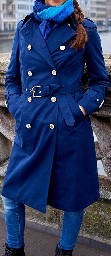 Nähidee für einen Trenchcoat
