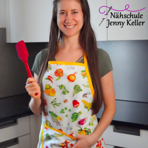 Kochschürze mit Tasche nähen