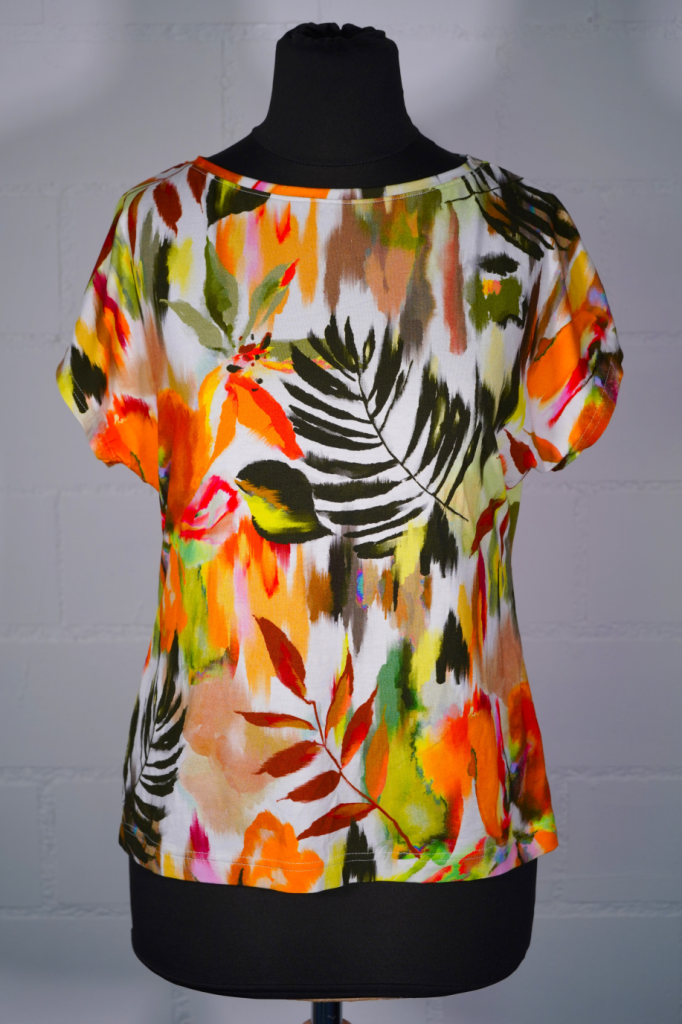 Shirt mit der Overlock nähen
