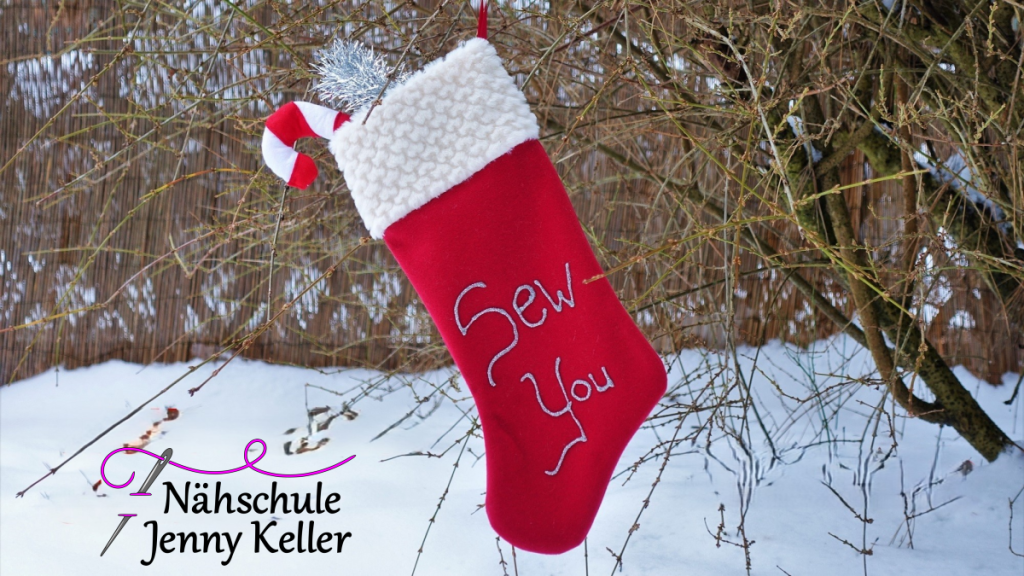 Weihnachtsstrumpf nähen