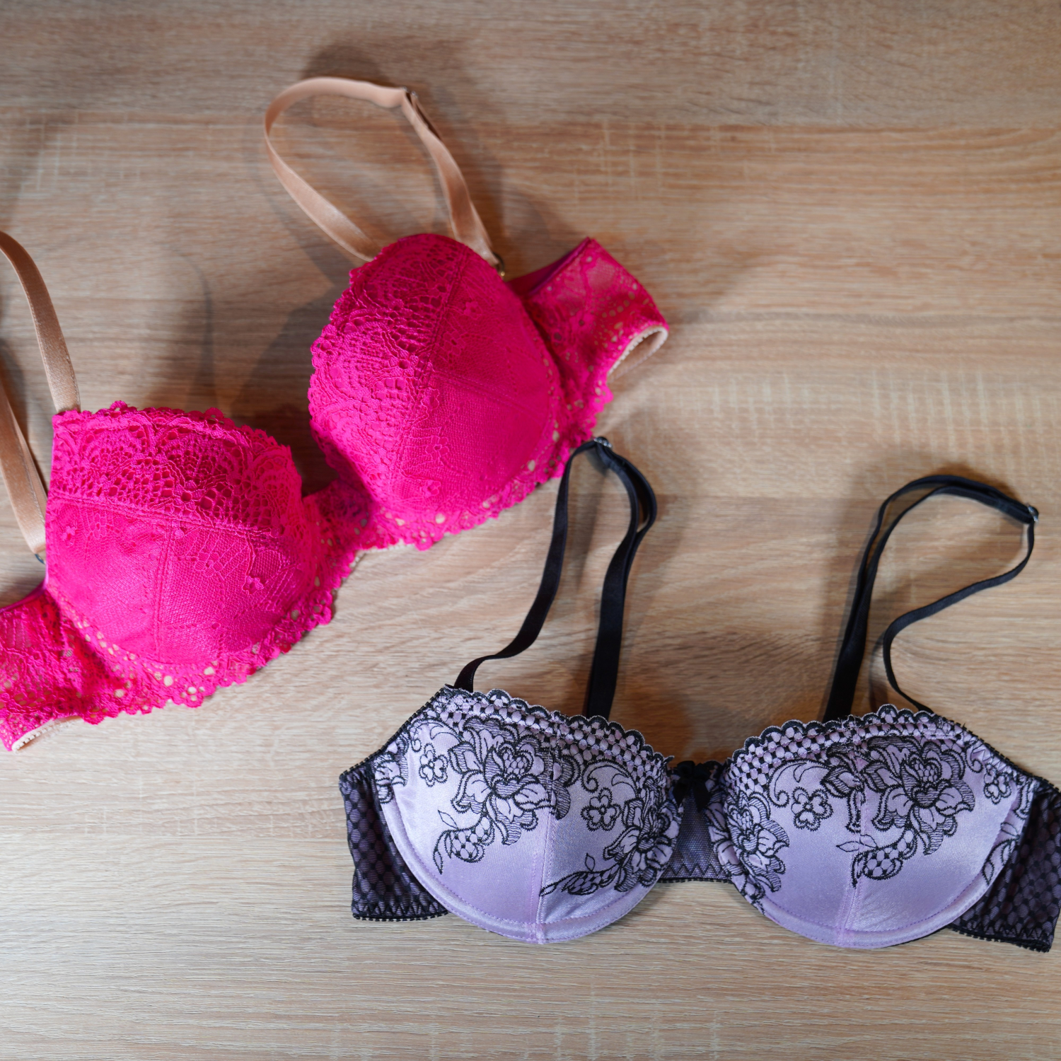 BH Nähkurs Beispiele selbstgenähter Unterwäsche