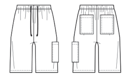 Short nähen perfekt als erstes selbstgenähtes Kleidungsstück