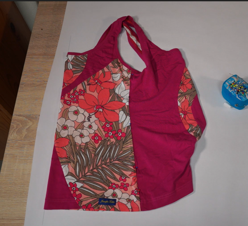 Tanktop abkopieren für Schnittmuster