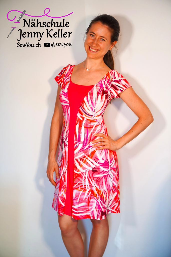 Easy Sommerkleid nähen - bequem, vorteilhaft, fliessend