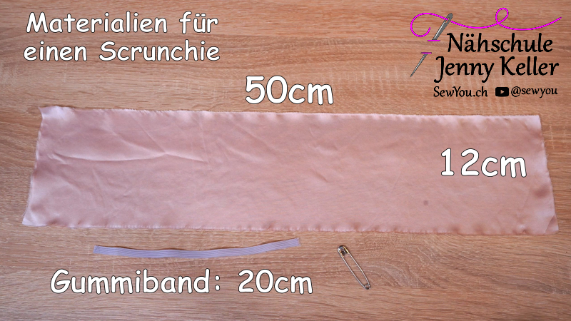 Scrunchies selber nähen