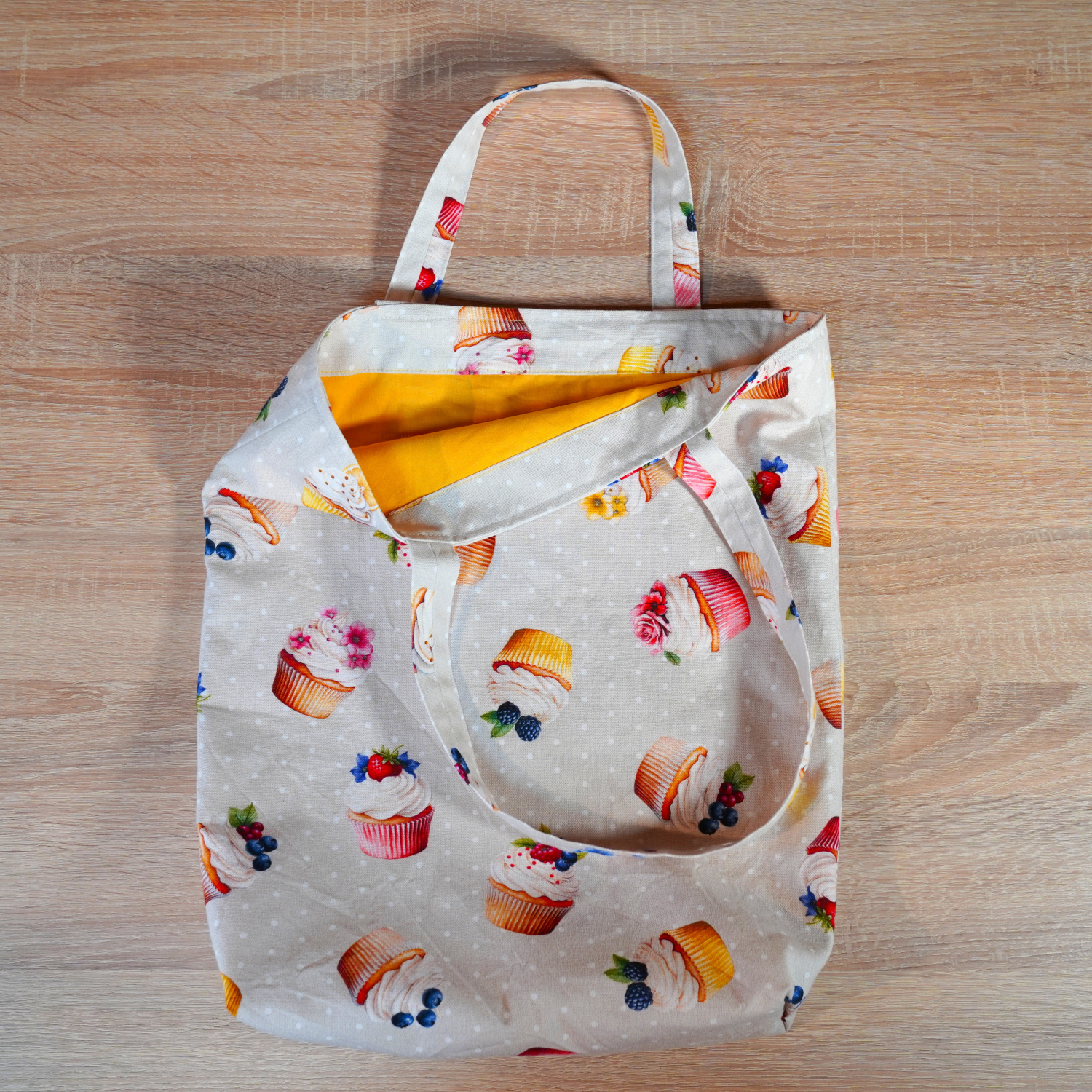 Tasche mit Innenfutter nähen