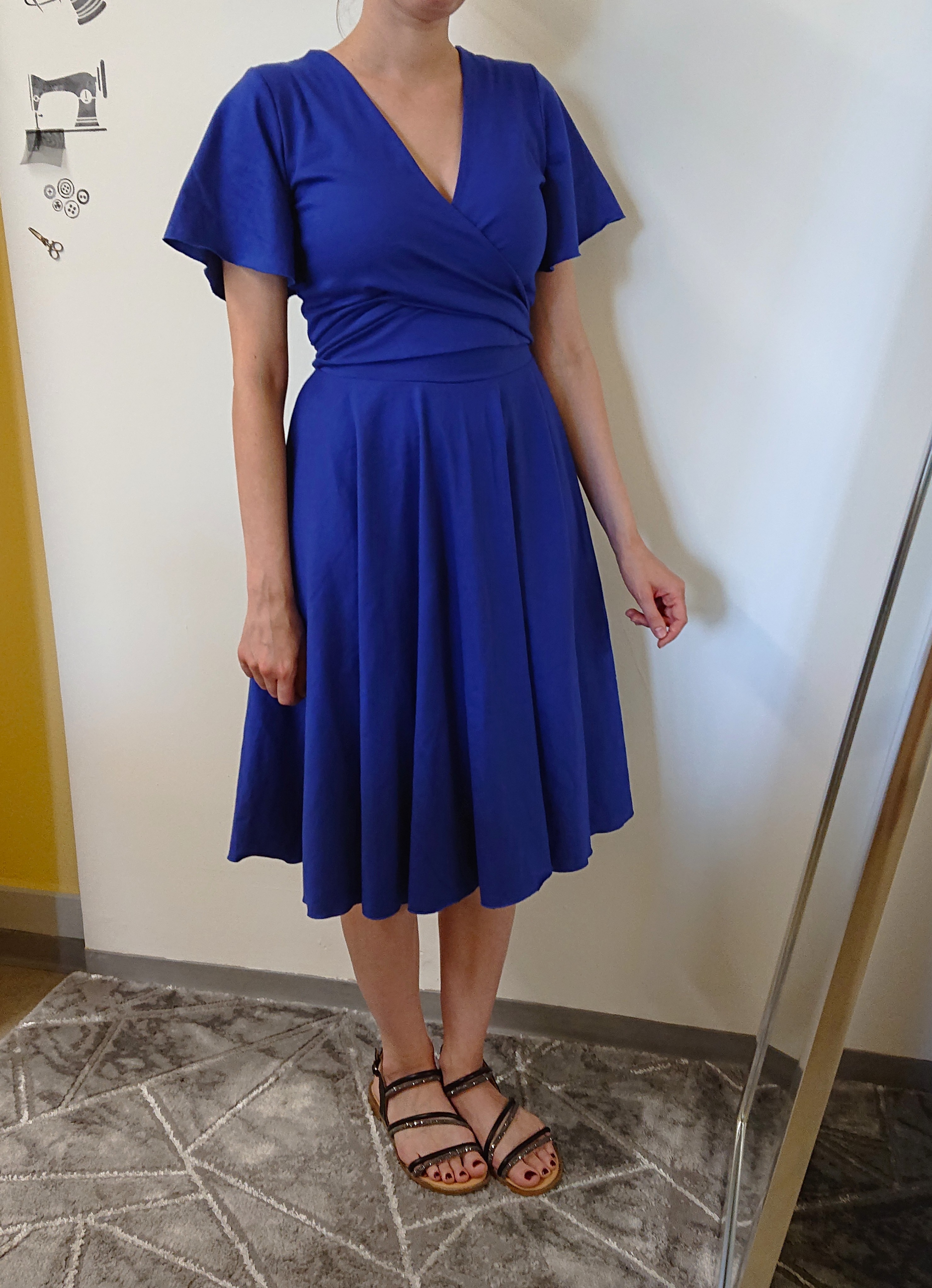 Wendbares Jersey Kleid
