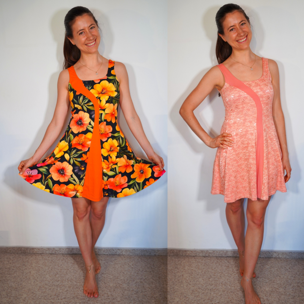 Figurschmeichelndes Jerseykleid mit Wow-Effekt